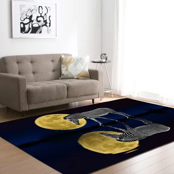 

Zebra 3D printed Carpets For Living Room Bedroom Rugs And Carpets modern Study Floor Mat Coffee Table Area Rug