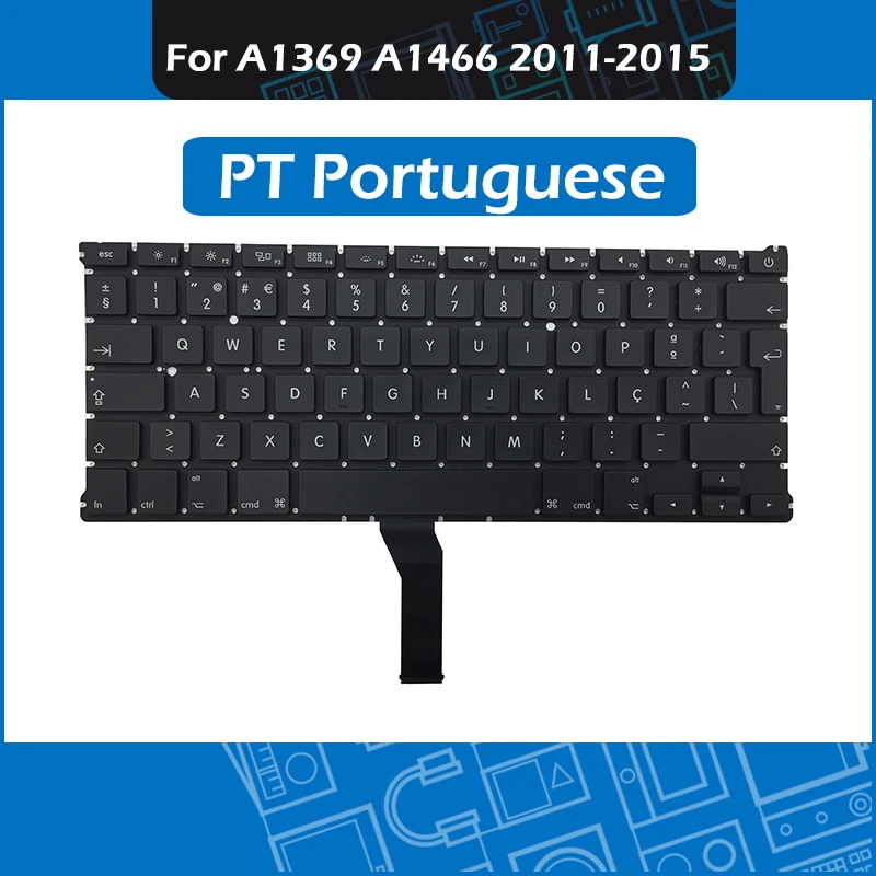 2011-2015 A1466 Replacement Keyboard PT Portuguese NO Norwegian HU Hungarian CH Swiss for Macbook A