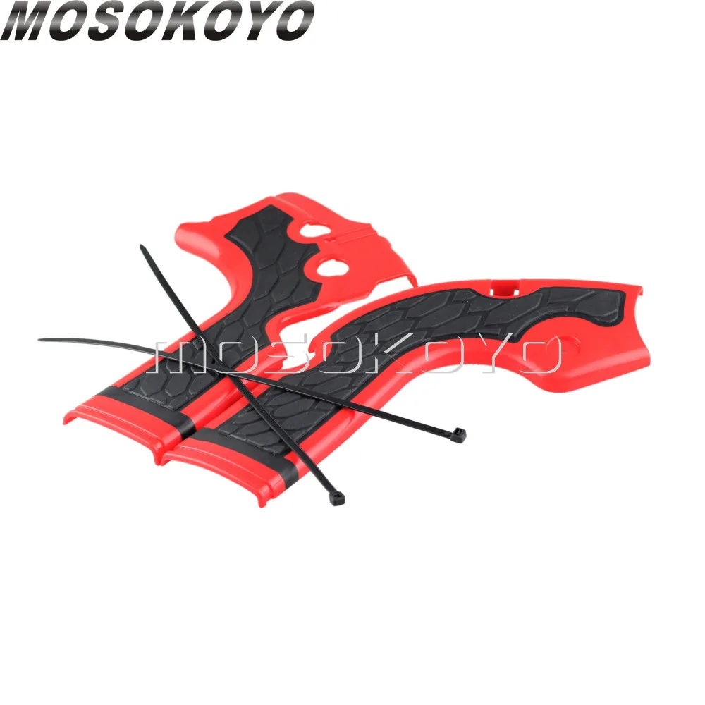 Мотокросс Байк красная рамка гвардии для Honda CRF250R CRF450R CRF 250 450 R 2013-2016 протектор гвардии