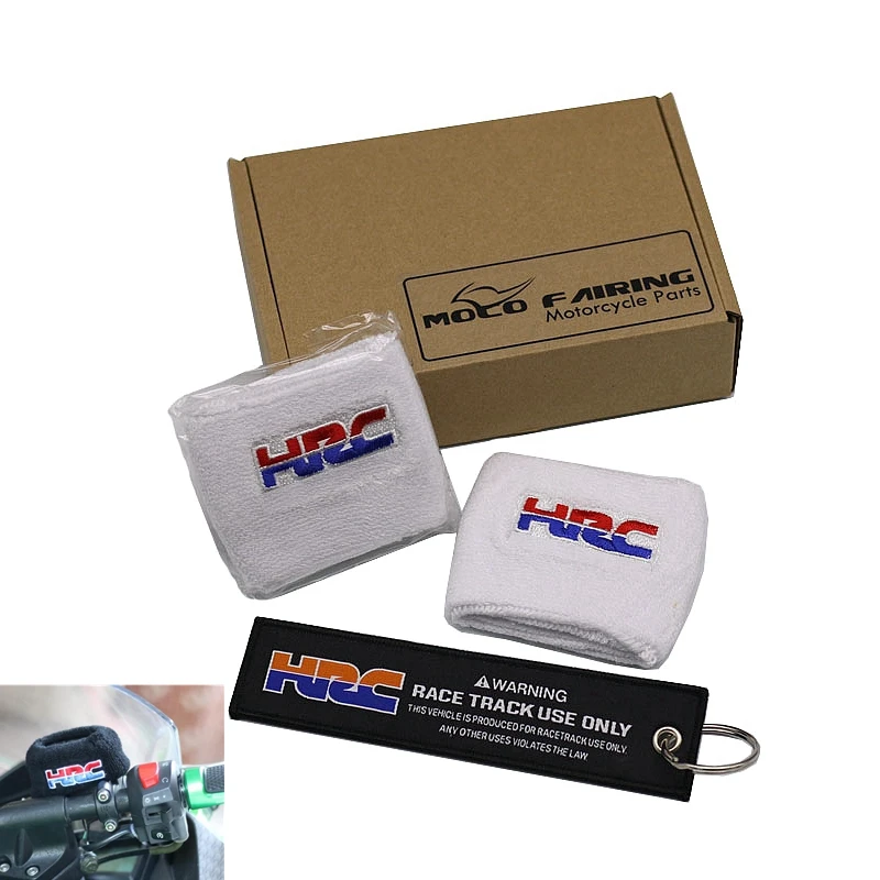2 Pcs CBR Fireblade /& HRC BRAKE RESERVOIR SOCKS FOR HONDA CBR1000RR CBR600RR NSR250R CB600 CB1000R CBF1000 CBR 929 900 954