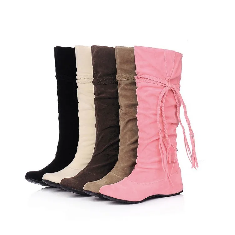 

winter safety long thigh high women woman femininas ankle boots botas masculina zapatos botines mujer chaussure femme shoes 002