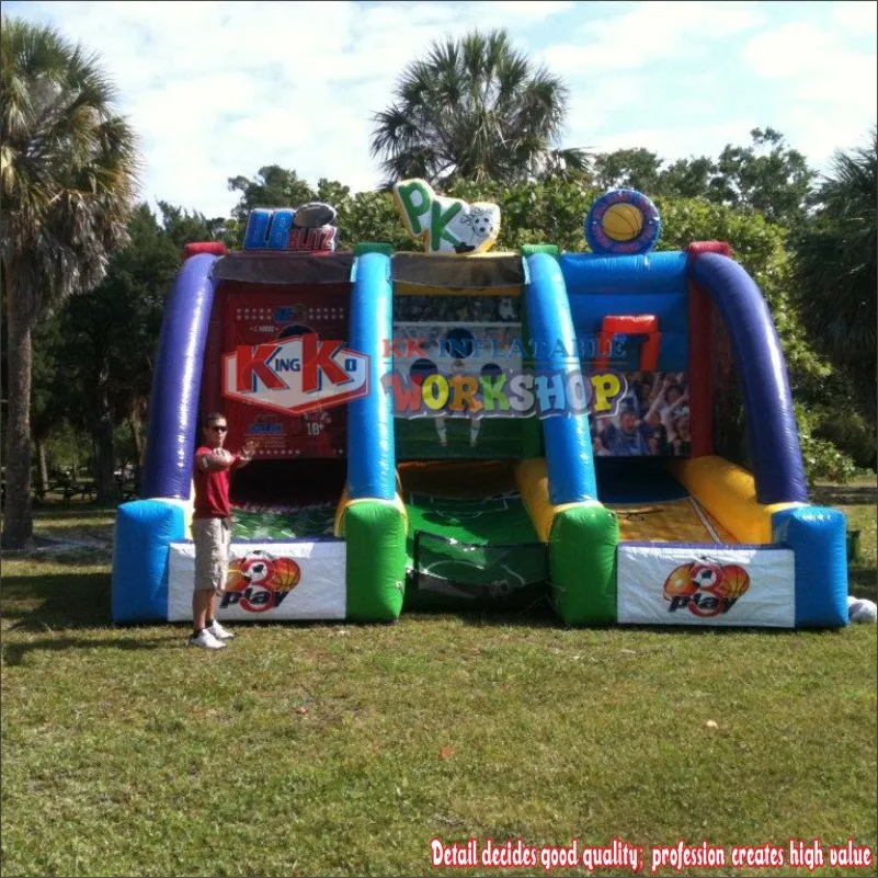 Triple Play Sports Zone 3in1 Inflatable Sport Gamesin Inflatable