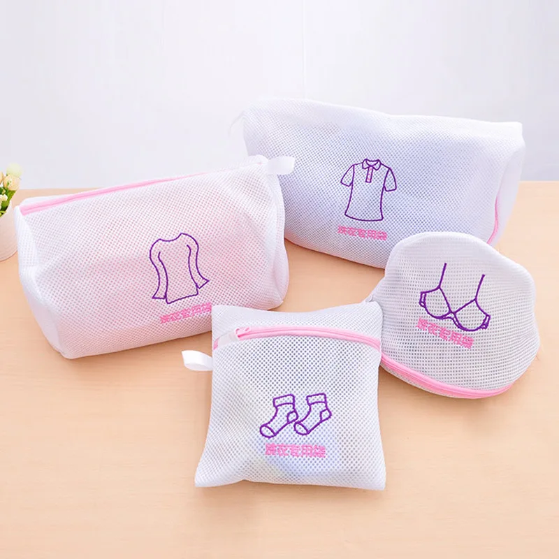 100pcs Women Hosiery Shirt Sock Underwear Washing Lingerie Wash