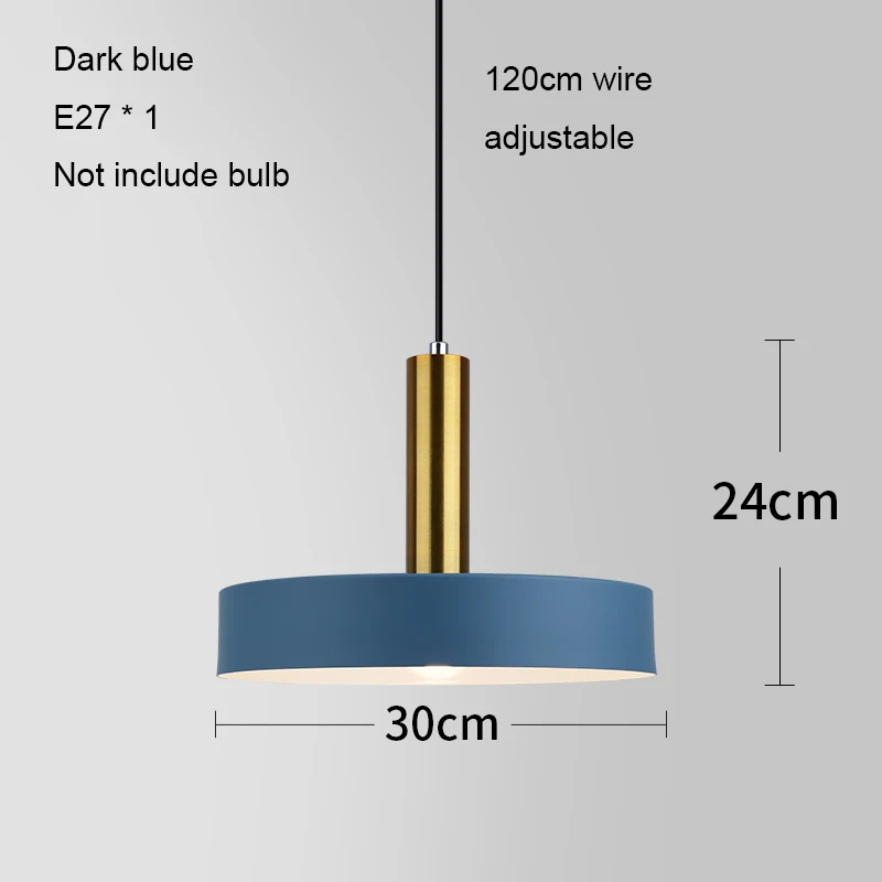 Мини Led подвесные светильники современный подвесной светильник скандинавский подвесной светильник Промышленный светильник для спальни гостиной кухни столовой лампы - Цвет корпуса: 09 no bulb