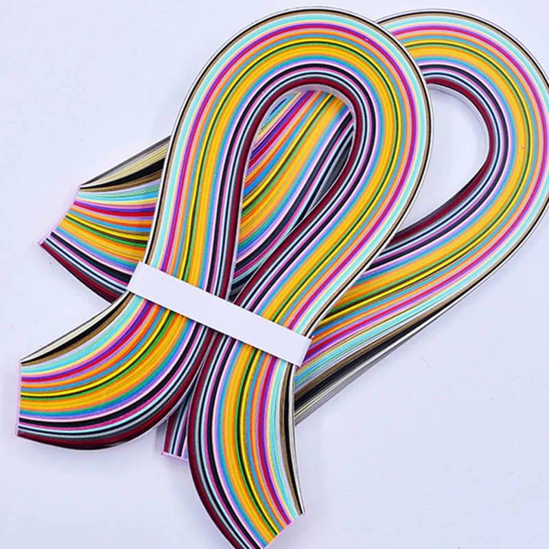 

36 Colors 180Pcs Quilling Paper Assorted Mixed Color Origami Paper Width 3/5/7/10mm Handmade Artwork Flower DIY Supplies