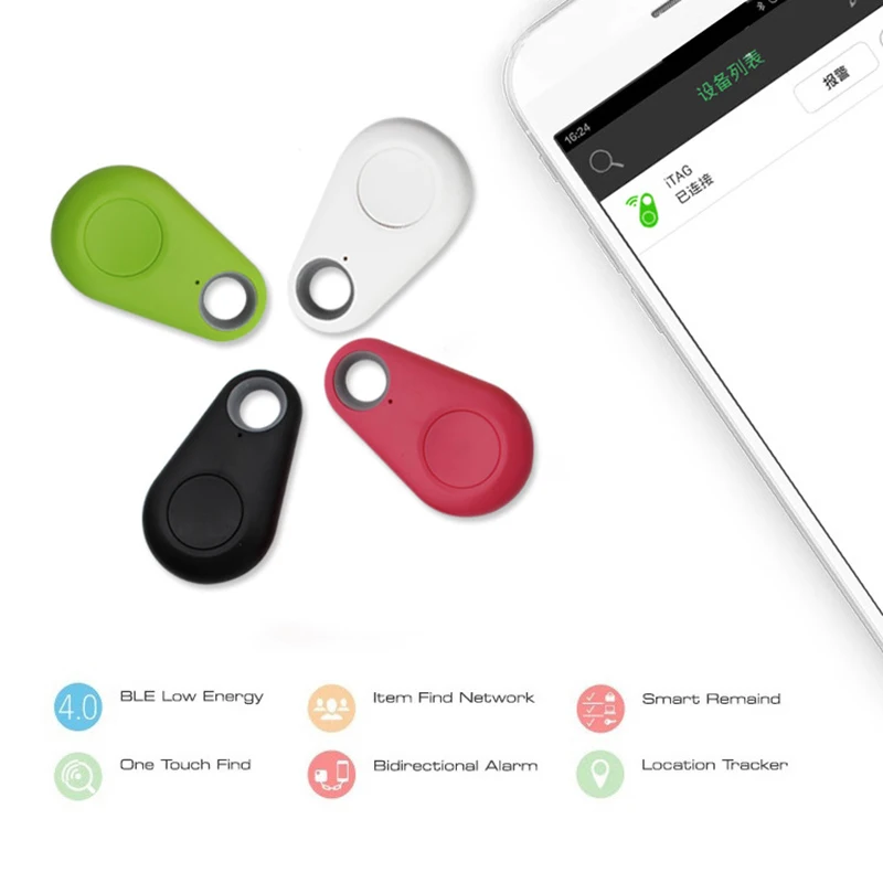 Smart water drop анти-потерянное устройство мобильный телефон двухсторонний объект отслеживание Bluetooth трекер беспроводной позиционный кошелек pet key