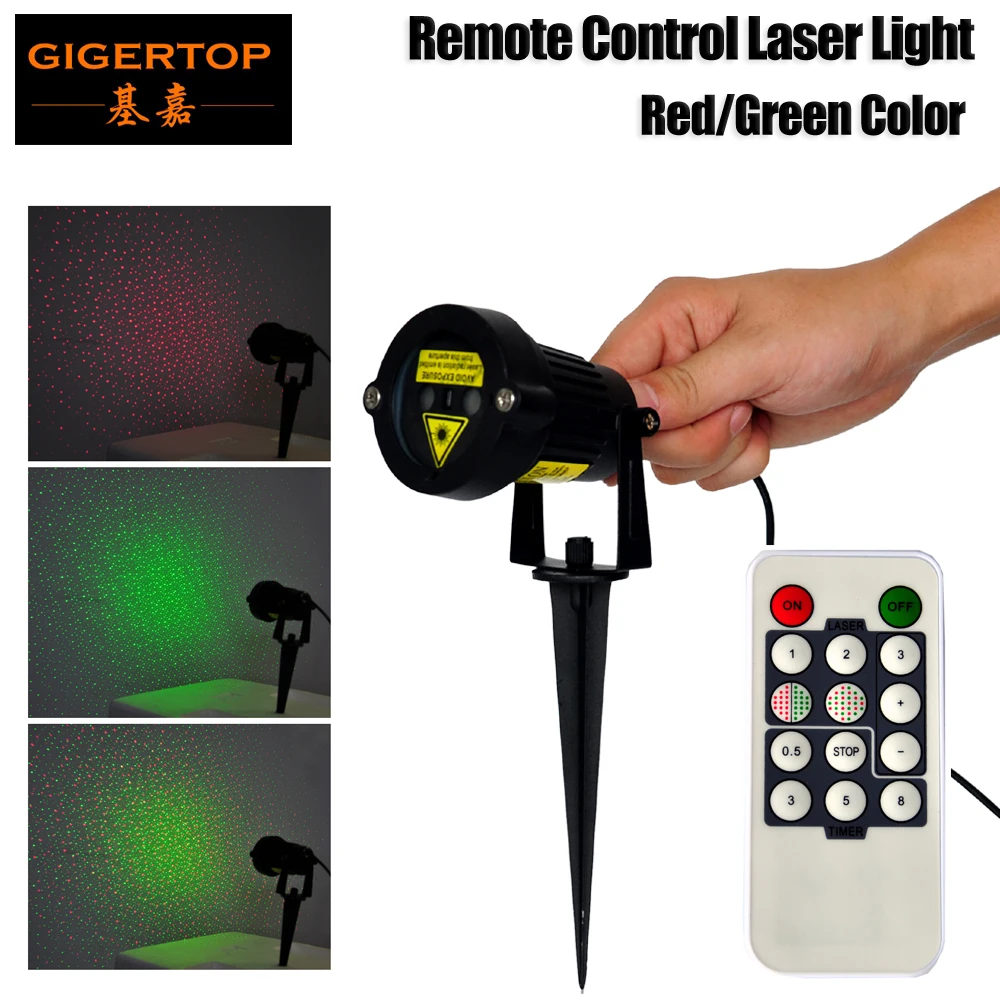 Freeshipping TP E34 Remote Control Laser Light Classic 2 Waterproof