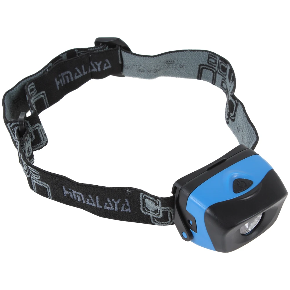 Blue 3 7V 1W Mini R3 LED Headlamp Headlight Outdoor Waterproof 3 Mode AAA Head Light