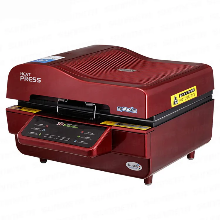 3D Multifunctional Sublimation Heat Press Machine 3D Vacuum Sublimation Heat Transfer Printing Machine Iphone case Vacuum
