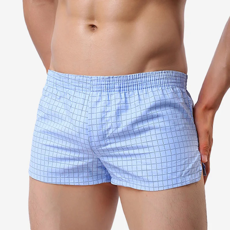 Brand Man Cotton Shorts New Men Print Causual Shorts Thin Soft low rise