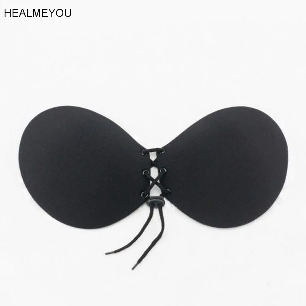 Silicone Self Adhesive Magic Push Up Strapless Invisible Gel Stick Bras