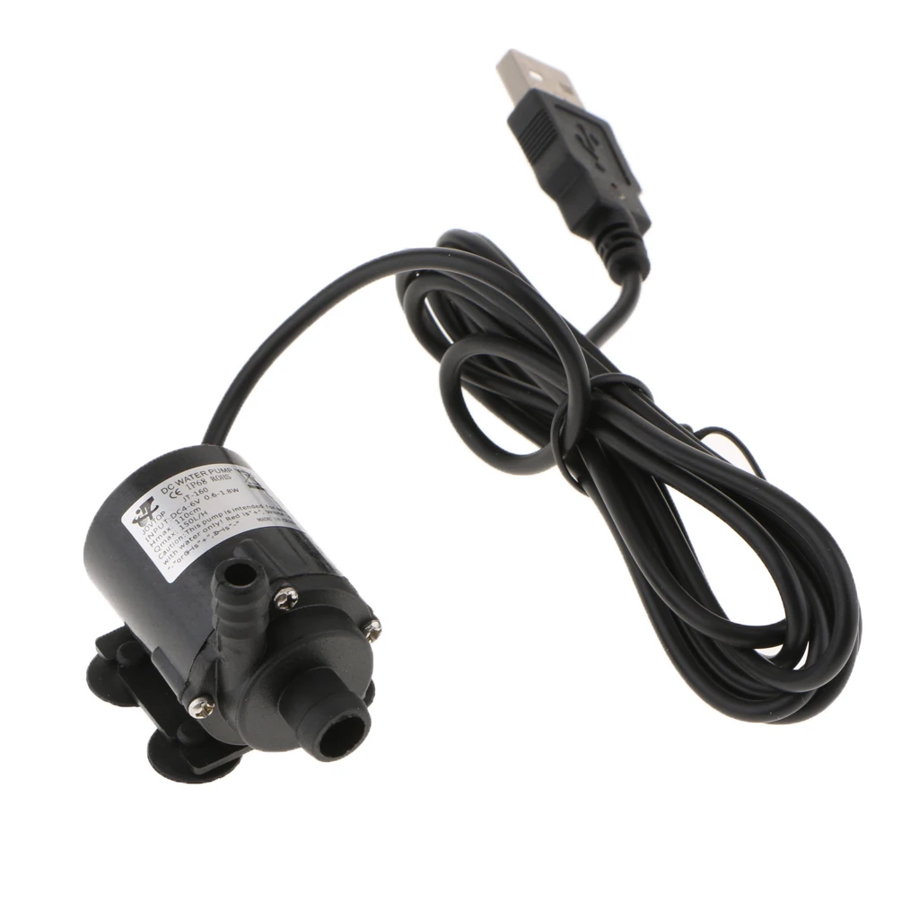 150L/H 4W Submersible Water Pump Dry Burning Protection Ultra Quiet Solar Pumps for medium size aquarium fountains spout | Обустройство