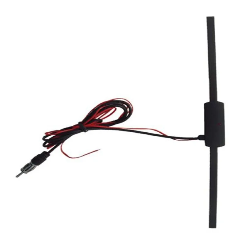 2016 HOT SALE New Universal Car Windshield AM FM Radio signal enhancement Antenna 12V 2M antenna