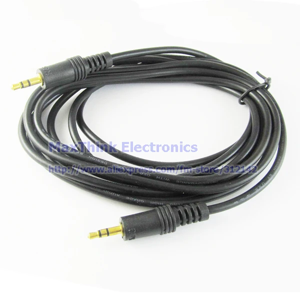 3.5mm 1 8 Male to Male Stereo Audio Extension Cable Cord Speaker  .2.jpg