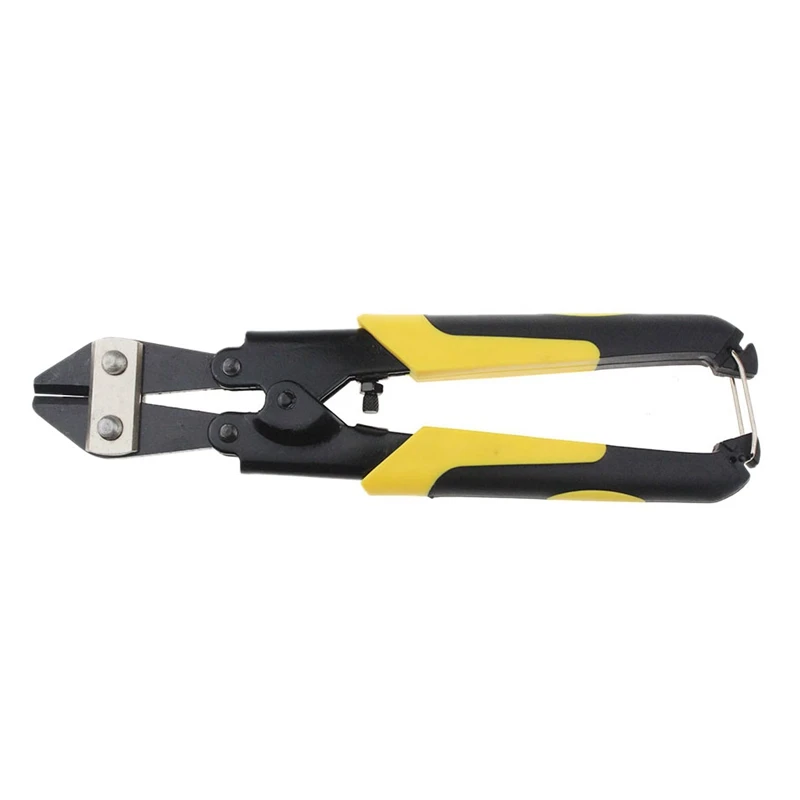 

8 Inch Handle Mini Bolt Cutter Wire Cutting Pliers 65# Crimping Pliers Tool