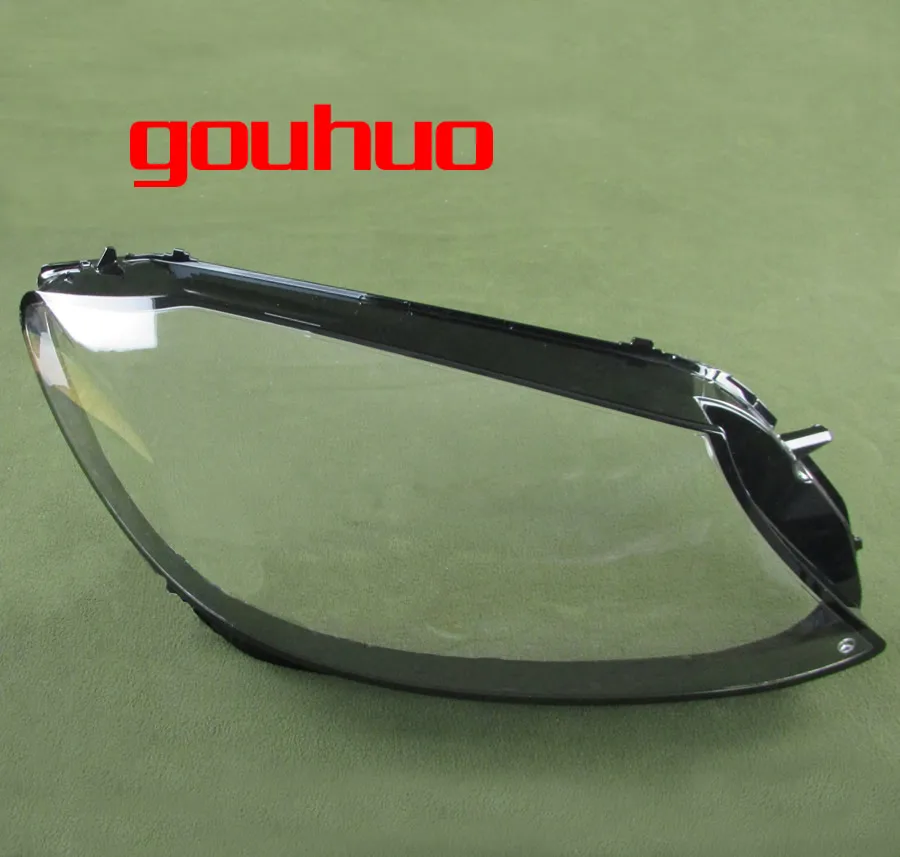 

For New Mercedes Benz W205 C180 C200 C260L C280 C300 Lampshades headlamps transparent lampshade headlight shell 1pcs