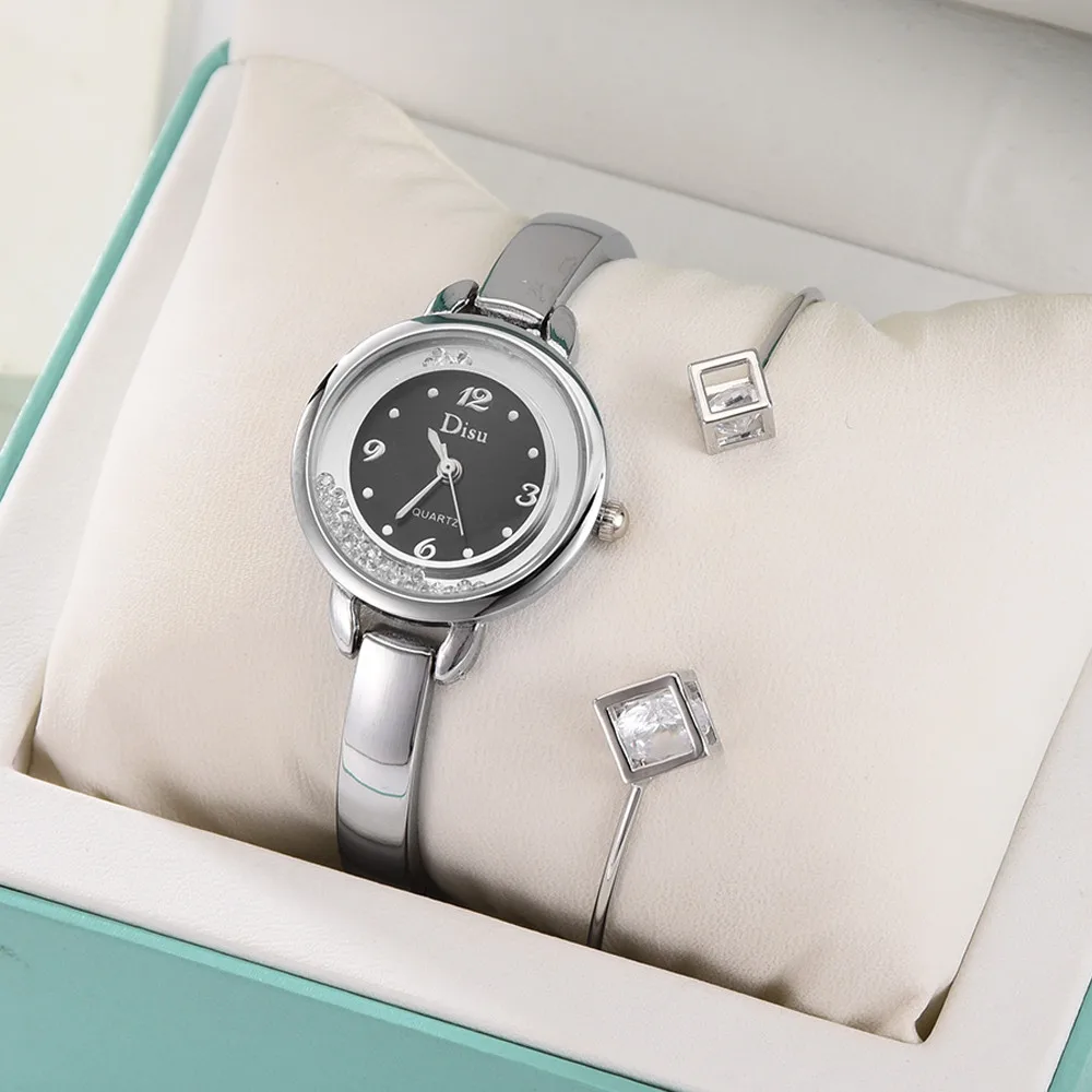 DISU Women Girl Wrist Watch Light Luxury Temperament Bracelet Set Chain Ladies Watches Fashion Watch 2019 Relogio Feminino DISU Women Girl Wrist Watch Light Luxury Temperament Bracelet Set Chain Ladies Watches Fashion Watch 2019 Relogio Feminino