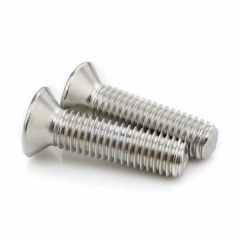 Винты с плоской головкой из нержавеющей стали M2 M2.5 M3 M4 304 50 шт.|screw flat|machine screwsflat head