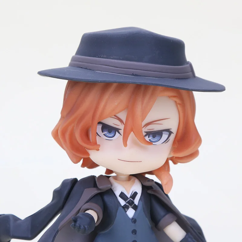 Аниме Фигурка Nendoroid figma Bungo бродячие собаки 657 676 Dazai Osamu Nakahara Chuya фигурка модель игрушки