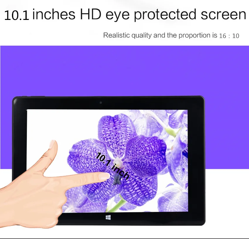 AIBOULLY 10,1 дюймов двойной OS планшеты PC Win 10 4 ядра Cherry Trail X5-Z8350 оконные рамы 10 и Android 5,1 г 64 г Wi Fi HDMI 9,7''