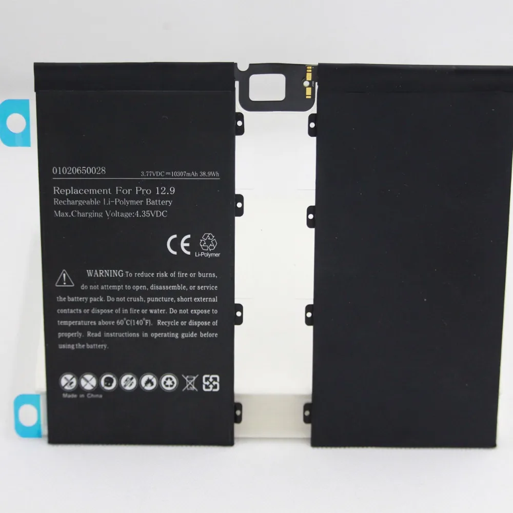 ISUNOO 10 шт./лот Аккумулятор для планшета 10307 мАч iPad Pro 12 9 дюймовый литий ионный