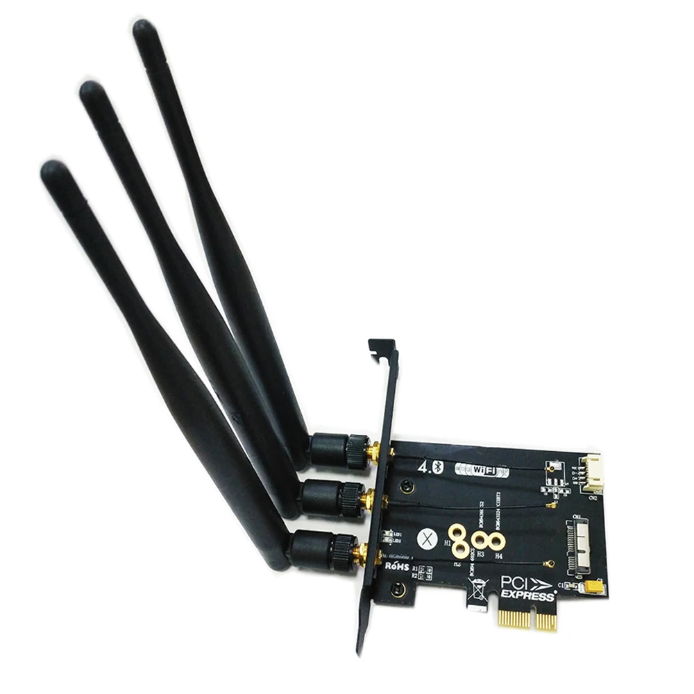 SP BCM943224PCIEBT2/bcm94360CS2/BCM943602CS WiFi+ Bluetooth 4,0 карта для PCI-E x1 адаптер для ПК/Hackintosh