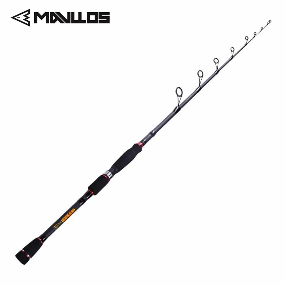 

Mavllos Ultralight Carbon Telescopic Rod 1.8m 2.4M 2.7m 3.0 Lure Weight 7-21g M Hardness Saltwater Carp Rock Fishing Rod