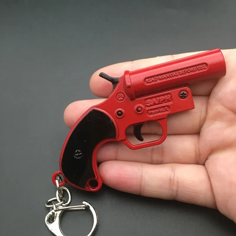 flare gun pubg keychain