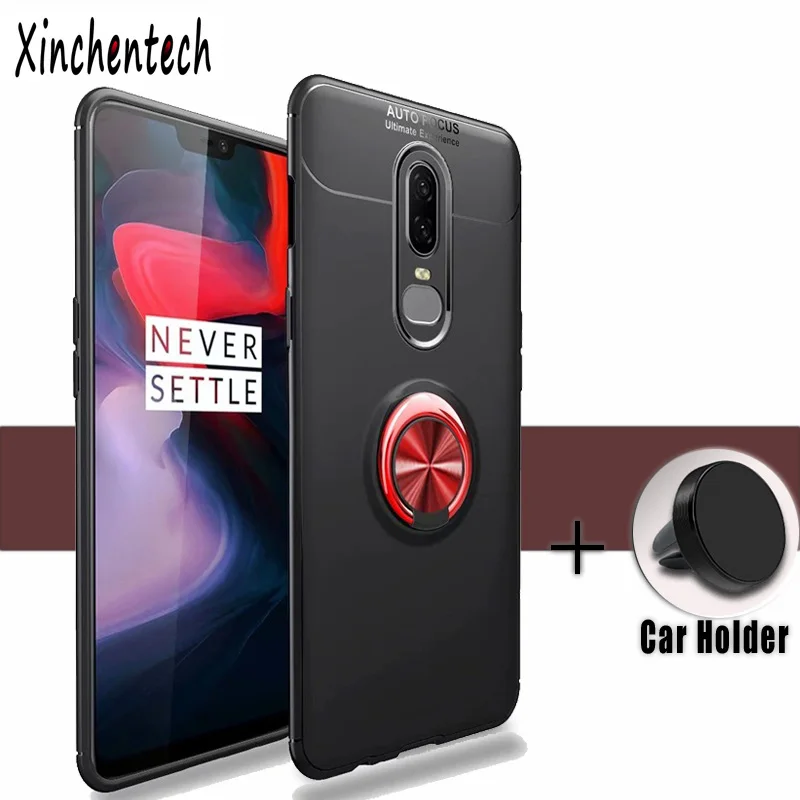 

sFor Oneplus 6T 1+6t Case Silicone Soft TPU Back Cover Accessories Armor Case On Oneplus 6 6T 1+6 6t Fundas Bumper With Magnet