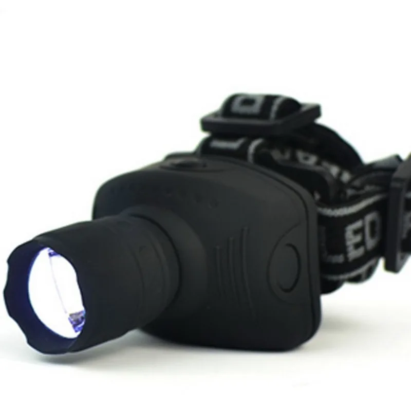 

Free Shipping Arrival 3-Mode Q5 1000 Lumen LED Zoomable Headlamp Head torch Light Lamp for 3*AAA battery