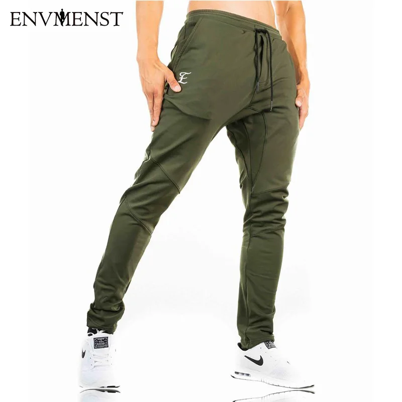 

Envmenst Brand 2017 Autumn Men's Harem Pants New Style Fashion Casual Skinny Sweatpants Pants Trousers Drop Crotch Men Joggers