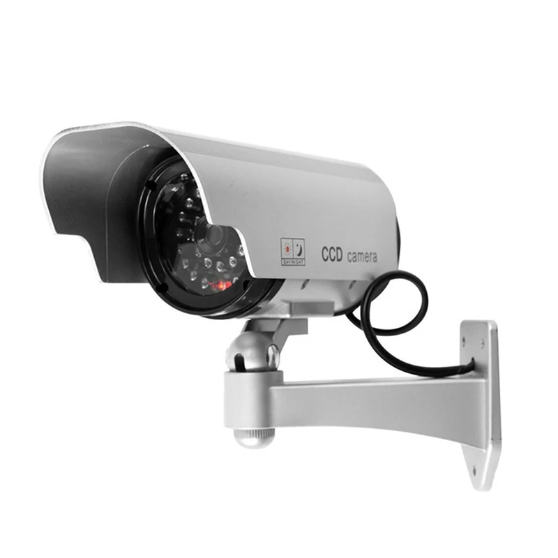  Fake Dummy camera Solar powered indoor outdoor Dummy security camera Bullet cctv camera surveillance camaras de seguridad 