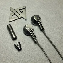 AUGLAMOUR RX-1 Full Metal In-Ear Écouteurs HIFI Dynamique Moniteur Audiophile Écouteurs