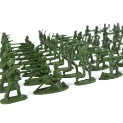 100 шт. мини солдаты модель Playset Военная Униформа армии для мужчин фигурки героев игрушечные лошадки моделирование солдат корпус войны сцена