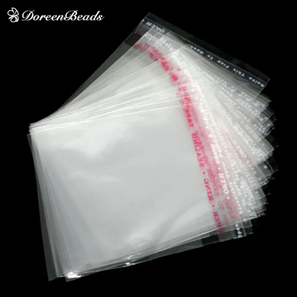 

Free Shipping! 200 Clear Self Adhesive Seal Plastic Bags 7x6cm (B07380)