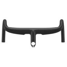 2019 neue kein logo schwarz Volle Carbon Faser Integrierte Road Fahrrad Lenker Bike Griff Gebogen bars mit stem 400/420/440mm