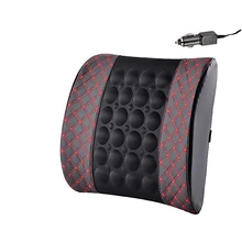 Автомобильная электрическая поясная подушка для спины массажное сиденье для спины Подушка для спины для оздоровительный массаж автомобильное сиденье TZ007