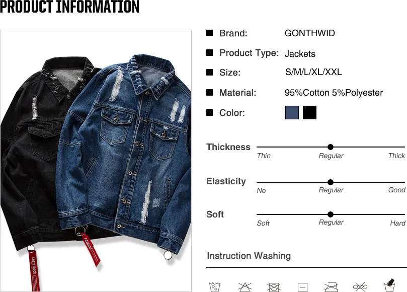 Distressed Ripped Denim Jacket