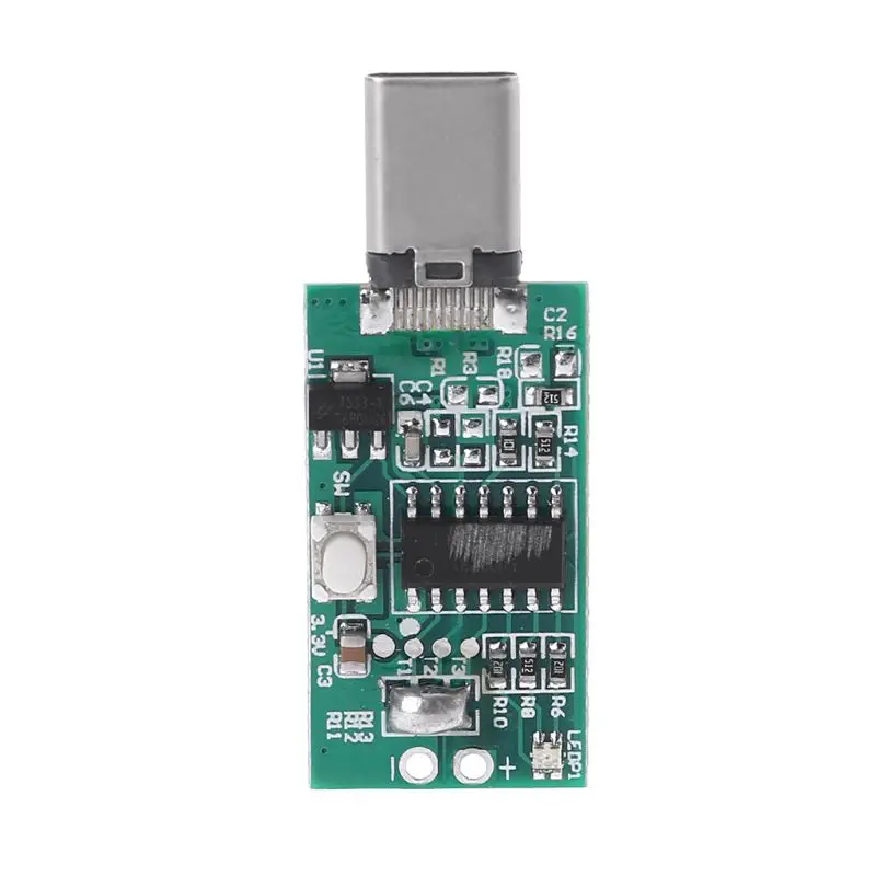 

PD Protocol Type-C Charger PD2.0 Trigger Auto Voltage Detector 5V9V12V15V20V