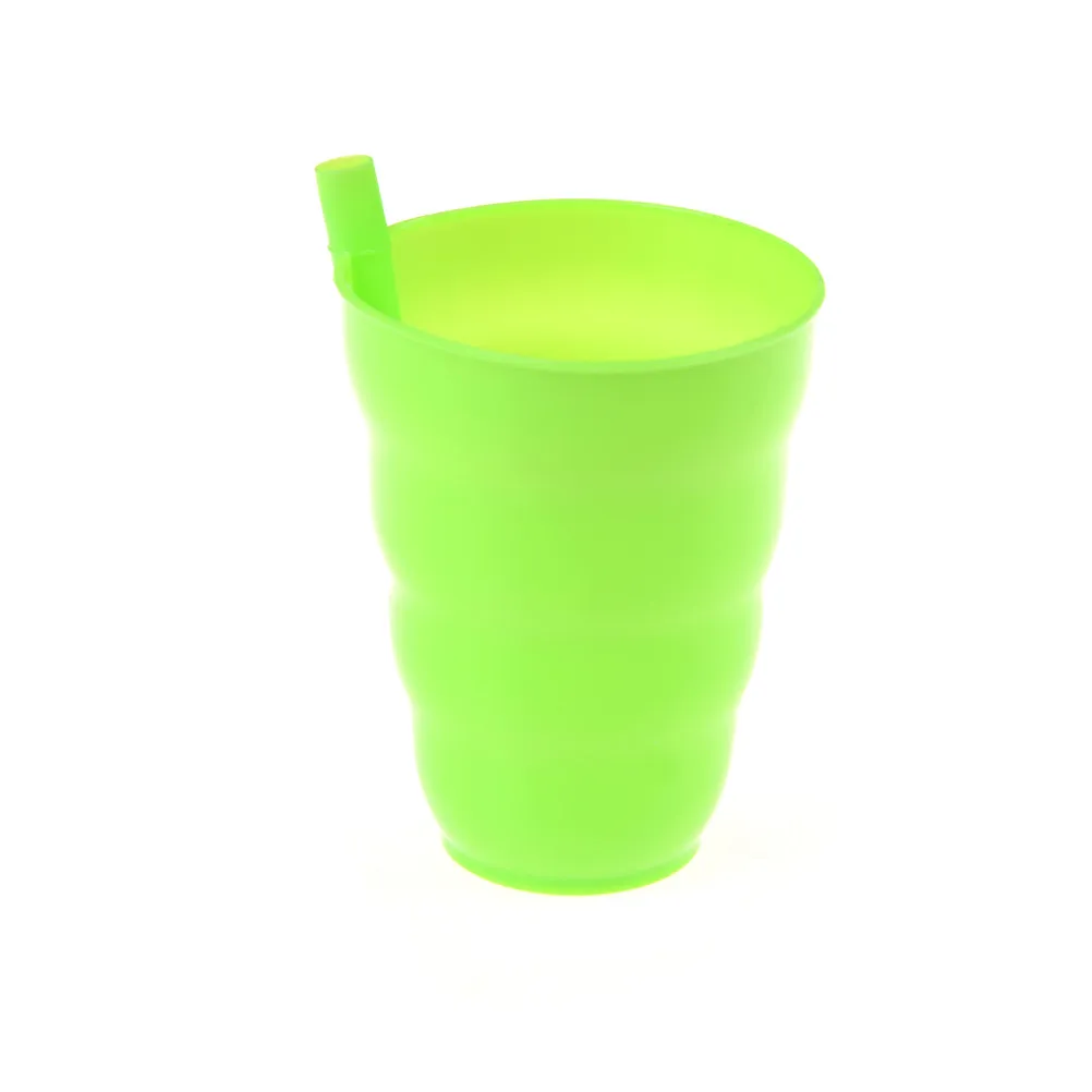 4 шт./партия Дети; Младенцы чашки Sip со встроенной кружка с соломкой напиток домашнего цвета