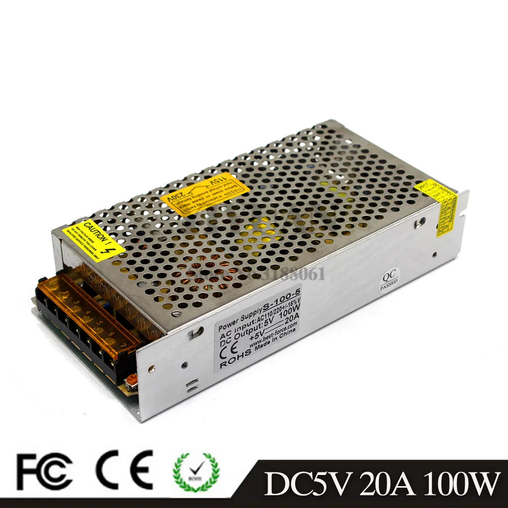 5V100W