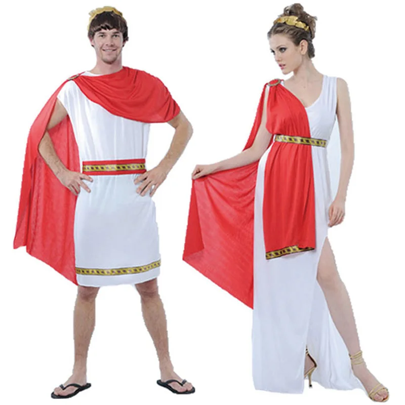 Novelty Greek Roman Queen Costume Arabic Julius Caesar Roman