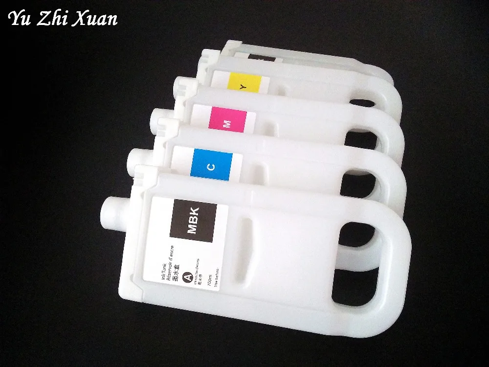 5 pcs PFI-110 PFI-310 PFI-710 refill cartridge for Canon image PROGRAF TX-2000 TX-3000 TX-4000 printer ink no chip | Компьютеры и офис