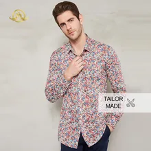 Wrwcm мужские рубашки по индивидуальному заказу хлопок с учетом печати длинным рукавом и стоячим воротником джентльмен индивидуальный заказ бизнес повседневное
