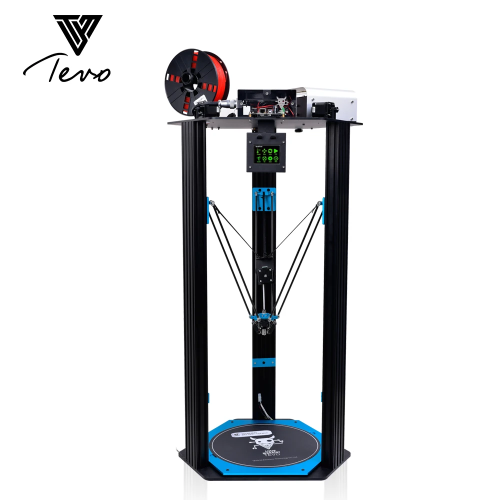

Large Printing Area 3D Printer TEVO Little Monster Delta 3D Printer 4080 Metal Frame Extrusion/Smoothieware/MKS TFT28/Bl touch
