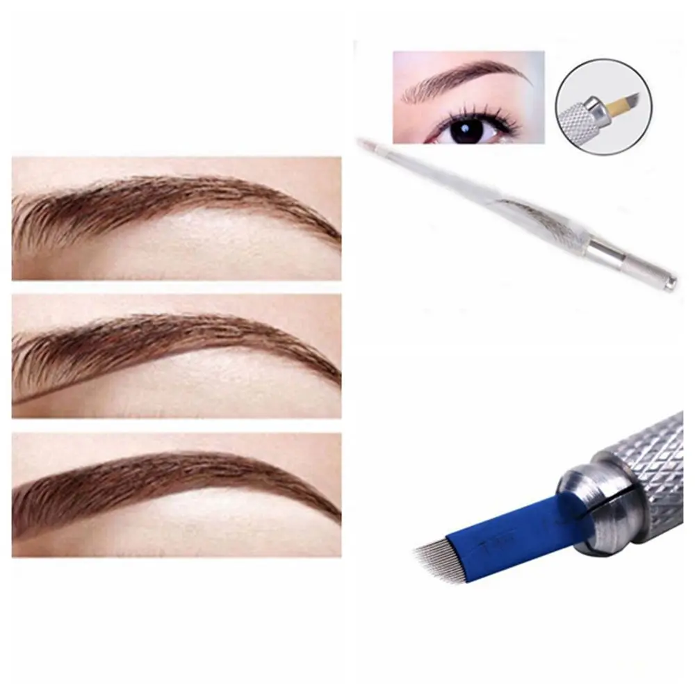 

1PC New Arrival Professional Manual Tattoo Permanent Make up Eyebrow Pen Microblading Pen Eyebrow Tattoo Tools Fashion