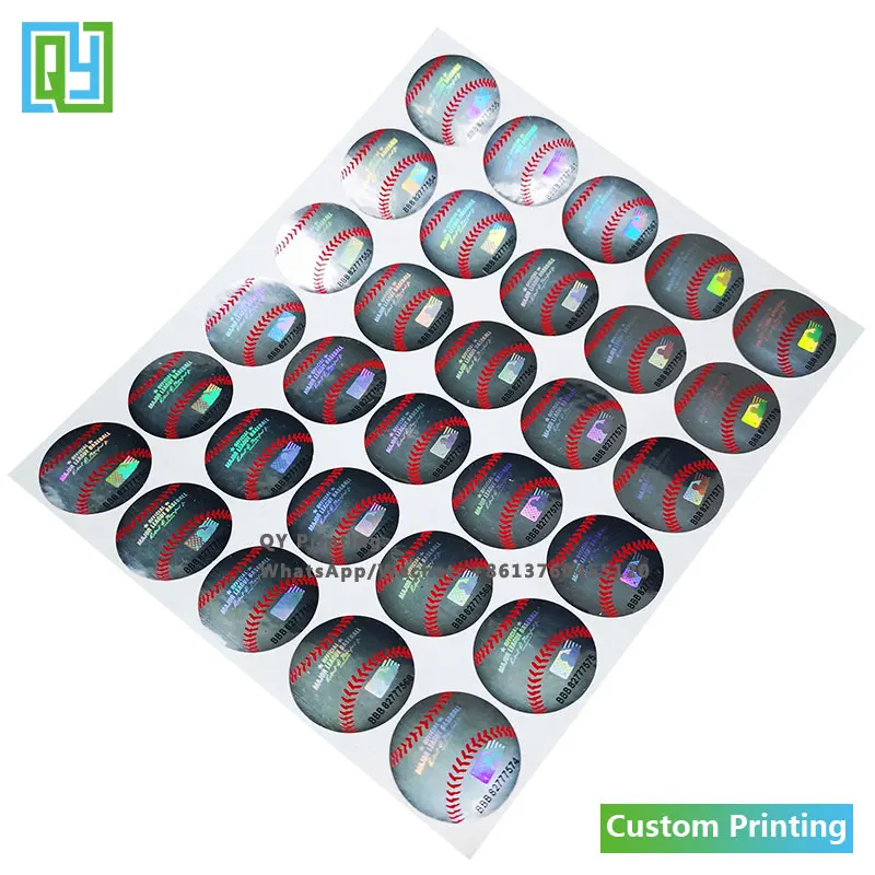 10000pcs 21x21mm 무료 배송 사용자 정의 위조 방지 홀로그램 보안 포장 레이블 일련 번호 스티커와 홀로그램