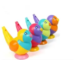 Милые разных цветов Детские мультфильм птица водяной бане детские игрушки бренда воды Свистки Инструментальная музыка игрушки