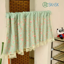 Good look Fashion elegant Pastoral style semi shade home decoration font b curtain b font Kitchen