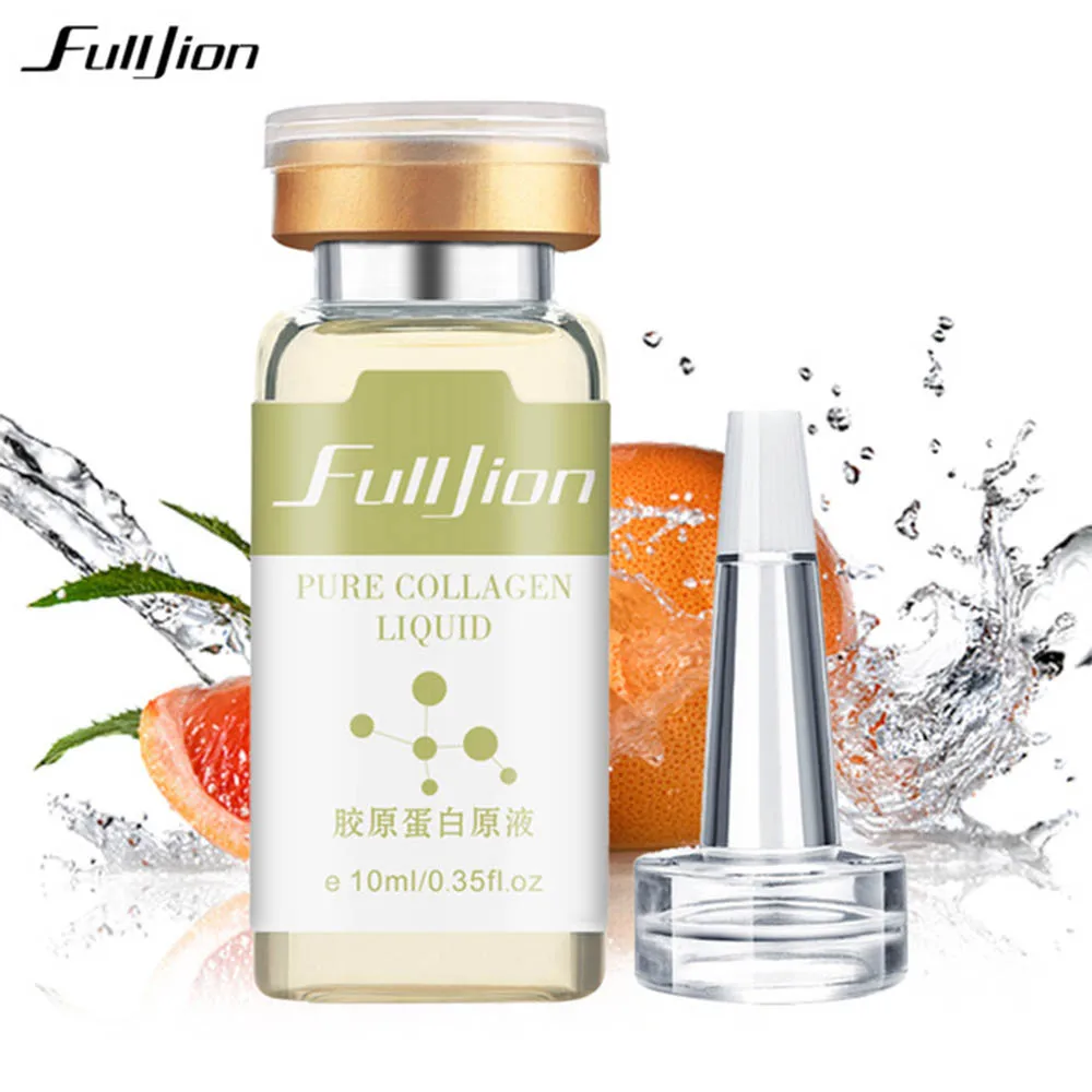 

Fulljion Pure Collagen Protein Liquid Essence Hyaluronic Acid Moisturizer Anti-aging Anti wrinkle Acne Whitening Silk Skin Care